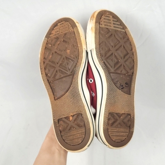 Converse Chuck Taylor All Star‎ Low Rise Sneaker Burgundy Red - Picture 6 of 8